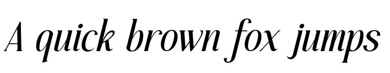 Preview of Blafhy Glibs Italic Italic font