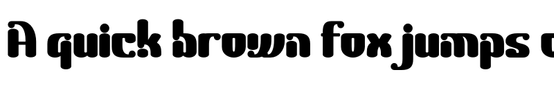 Preview of Blagak Regular font