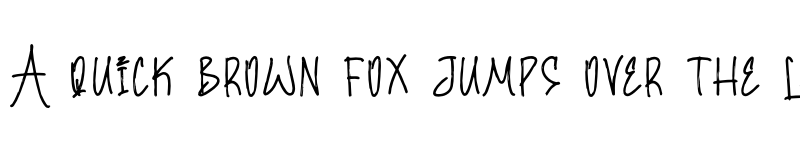 Preview of Blagier Swallow Regular font
