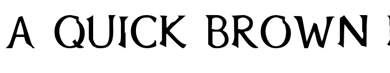 Preview of Blair Caps Regular font