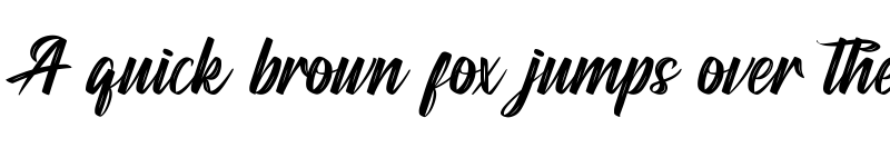 Preview of Blandis Demo Regular font