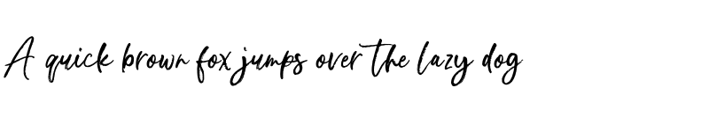 Preview of Blang Cod Regular font