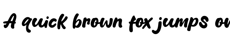 Preview of Blang Yellow Regular font