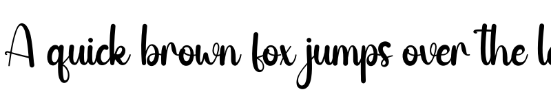 Preview of Blanket Regular font