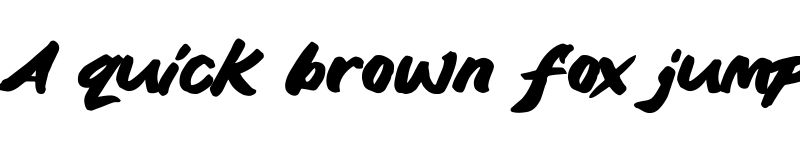 Preview of Blankit Regular font