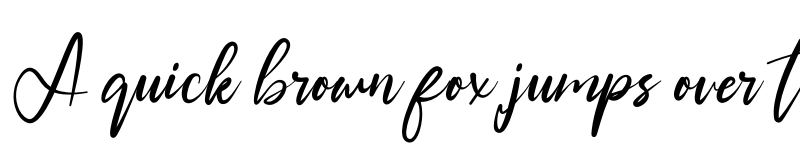 Preview of Blankspot Regular font