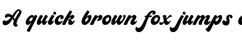 Preview of Blantika Regular font