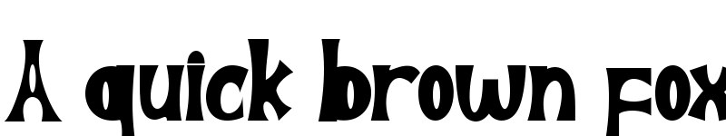 Preview of BLASQER Regular font