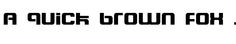 Preview of Blaster Eternal Regular font