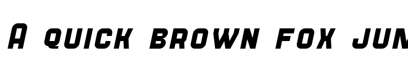 Preview of Blazma Italic font