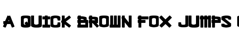 Preview of Bleak Chop Regular font