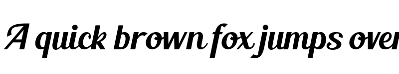 Preview of Blenda Script Regular font