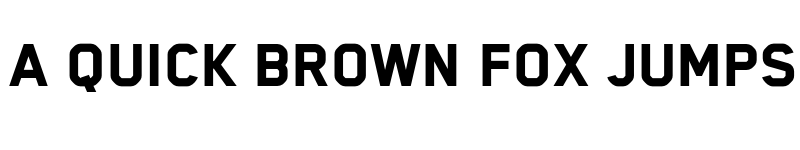 Preview of Blender Pro Heavy font