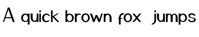 Preview of Blending Regular font