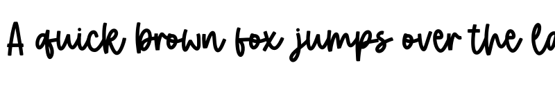 Preview of Blessed Dreams Personal Use Regular font