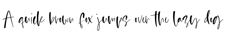 Preview of Blessed Primrose Regular font