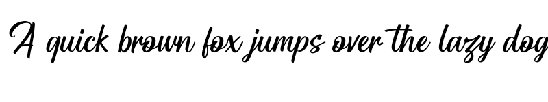 Preview of Blestive Script PERSONAL USE Regular font