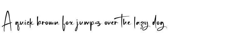 Preview of Blink Gaston PERSONAL USE Regular font