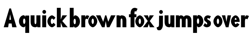 Preview of Blink Regular font