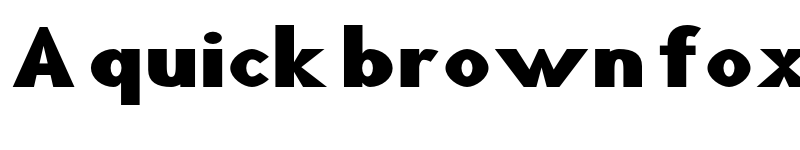 Preview of Blink UltraWide font