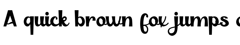 Preview of Blinkdate Regular font