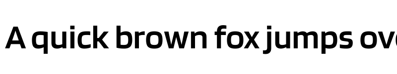 Preview of Blinker SemiBold font