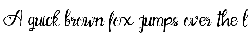 Preview of BlinkPink Regular font