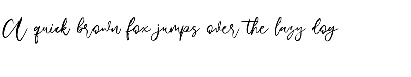 Preview of Blisslayton Free Regular font