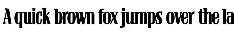 Preview of Bloc Bold Bloc Bold font