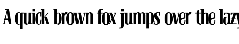 Preview of Bloc Regular Bloc Regular font