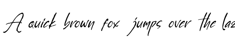 Preview of Blockbustter Regular font