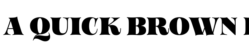 Preview of Bloemche All Caps Black Trial font