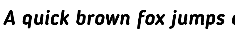 Preview of Blogger Sans Bold Italic font