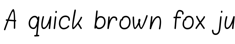 Preview of Blokletters Balpen Balpen font