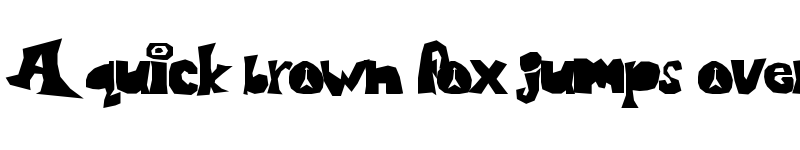 Preview of Blondie Regular font