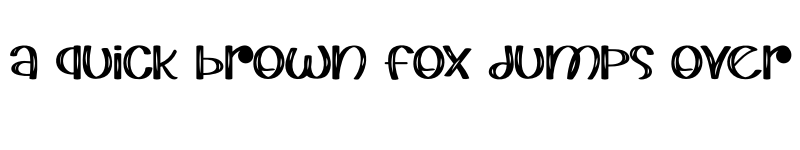 Preview of Blonding Panda Regular font