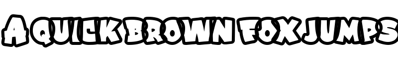 Preview of Blood Blaster Outline font