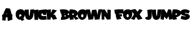 Preview of Blood Blaster Regular font