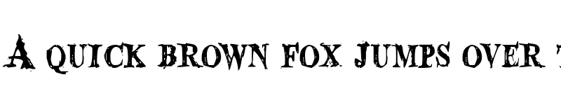 Preview of Blood Crow Condensed Condensed font