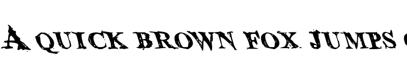 Preview of Blood Crow Leftalic Italic font