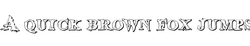 Preview of Blood Crow Shadow Regular font