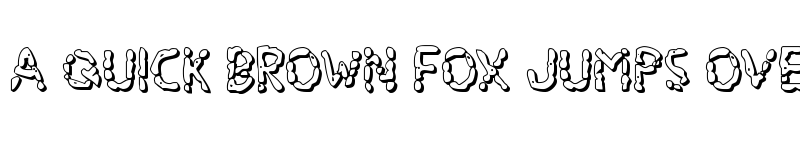 Preview of Blood Drenched 3D Regular font