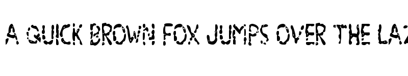 Preview of Blood Drenched Condensed Regular font