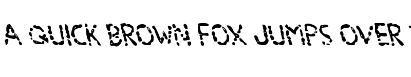 Preview of Blood Drenched Leftalic Regular font