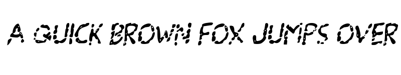 Preview of Blood Drenched Rotalic Regular font