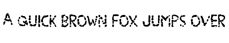 Preview of Blood Drenched Staggered Regular font
