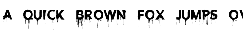 Preview of Blood Lust Regular font