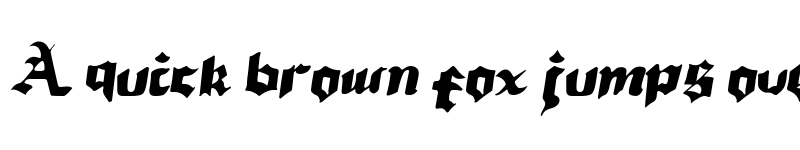 Preview of Blood Regular font