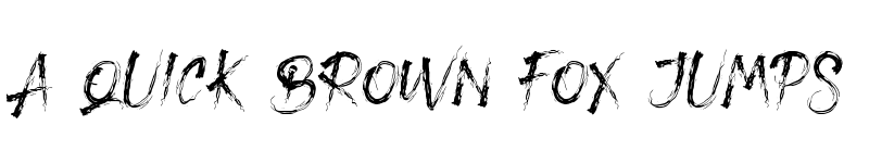 Preview of Blood Scratch - Personal Use Regular font