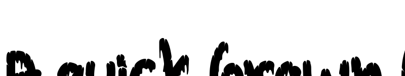 Preview of Blood Shadow Regular font